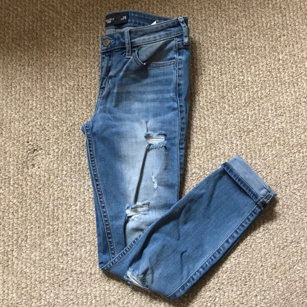 cropped jeggings!